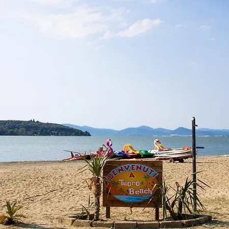 אוהל מפואר Glamping Lago Trasimeno טואורו סול טראסימנו